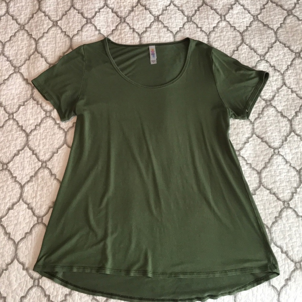 Lularoe Classic Tee - Army Green
